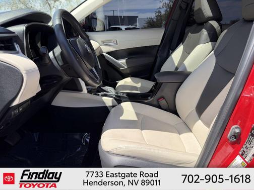 Barcelona Red Metallic 2024 Toyota Corolla Cross XLE