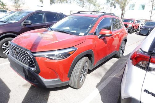 Barcelona Red Metallic 2024 Toyota Corolla Cross XLE