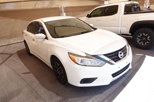 Glacier White 2017 Nissan Altima 2.5 S