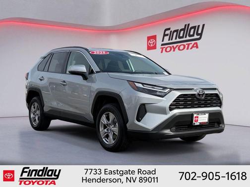 Silver Sky Metallic 2025 Toyota RAV4 XLE