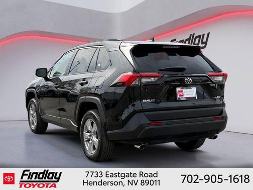Midnight Black Metallic 2025 Toyota RAV4 XLE