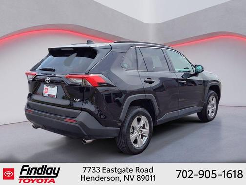 Midnight Black Metallic 2025 Toyota RAV4 XLE