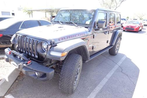 Granite Crystal Metallic Clearcoat 2020 Jeep Wrangler Unlimited Rubicon