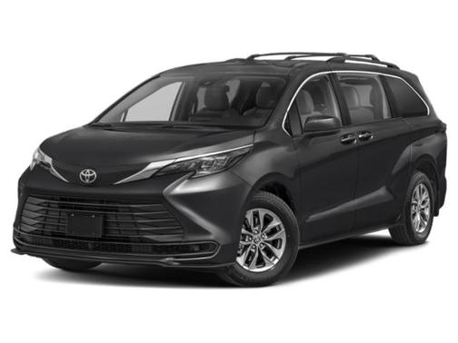 Magnetic Gray Metallic 2025 Toyota Sienna LE