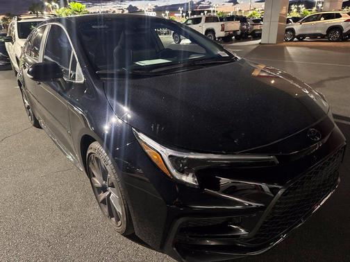 Midnight Black Metallic 2026 Toyota Corolla SE