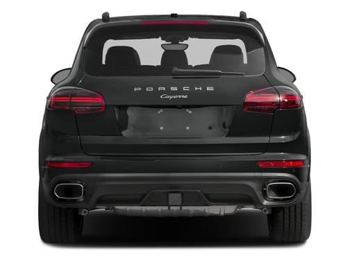 Jet Black Metallic 2017 Porsche Cayenne Platinum Edition