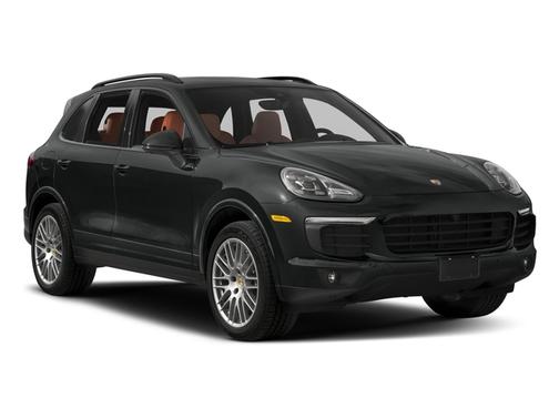 Jet Black Metallic 2017 Porsche Cayenne Platinum Edition