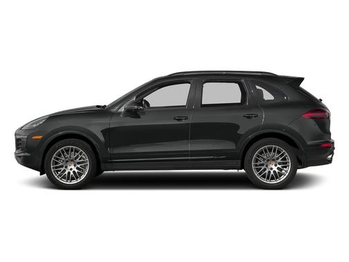 Jet Black Metallic 2017 Porsche Cayenne Platinum Edition