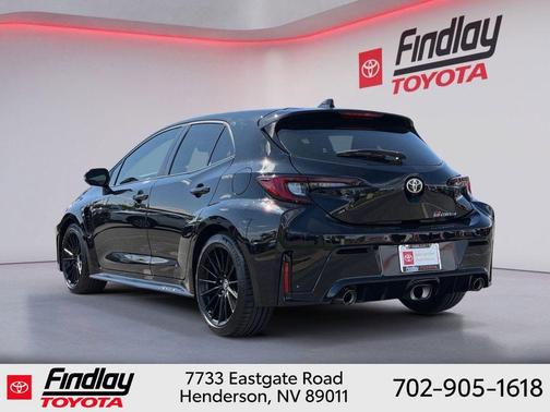 Black 2025 Toyota GR Corolla Premium