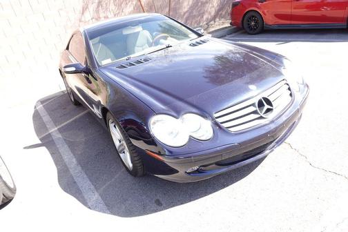 Black 2005 Mercedes-Benz SL-Class SL 500