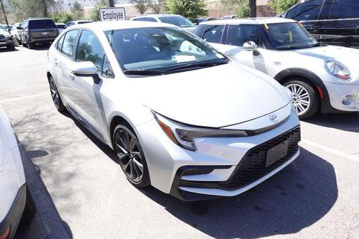 Classic Silver Metallic 2025 Toyota Corolla SE