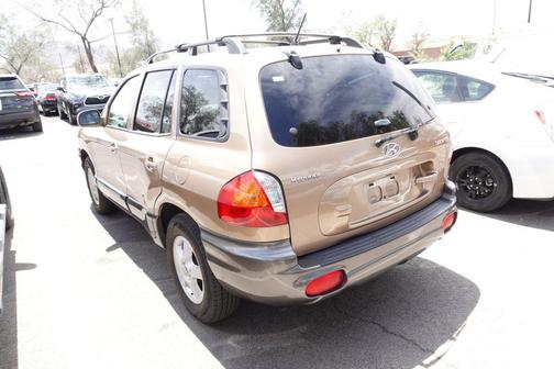 Black Obsidian / Cool Gray 2004 Hyundai SANTA FE GLS