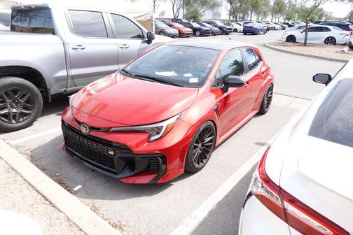 Supersonic Red 2025 Toyota GR Corolla Premium