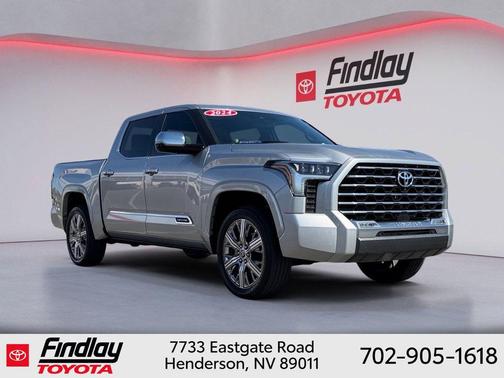 Celestial Silver Metallic 2024 Toyota Tundra Hybrid Capstone
