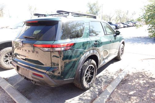 Obsidian Green Pearl 2023 Nissan Pathfinder Rock Creek 4WD