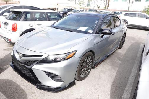 Celestial Silver/Midnight Black Metallic 2020 Toyota Camry TRD