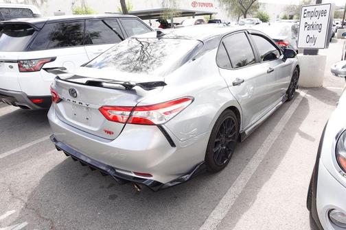 Celestial Silver/Midnight Black Metallic 2020 Toyota Camry TRD