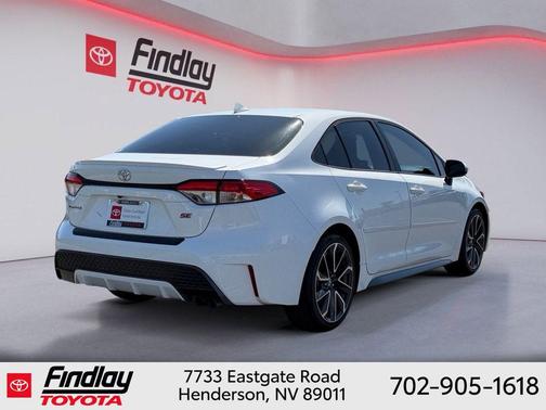 Super White 2020 Toyota Corolla SE