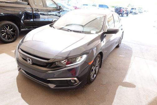 Modern Steel Metallic 2019 Honda Civic EX-L