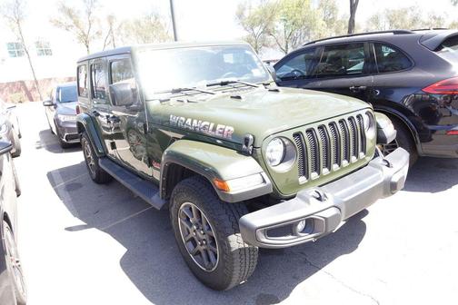 Sarge Green Clearcoat 2021 Jeep Wrangler Unlimited Sport