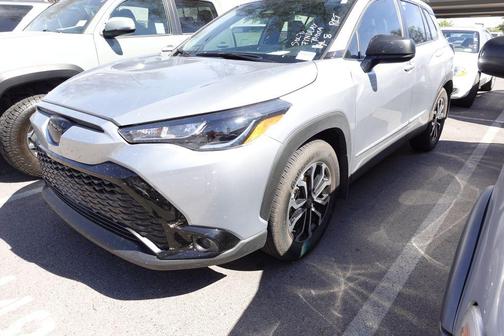 Sonic Silver 2025 Toyota Corolla Cross Hybrid S
