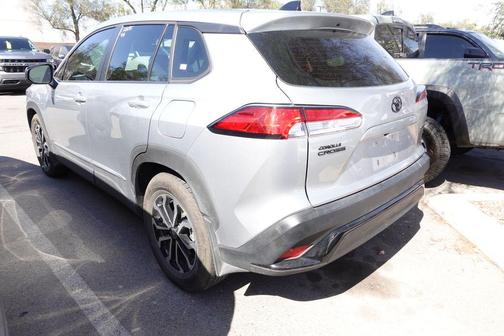 Sonic Silver 2025 Toyota Corolla Cross Hybrid S