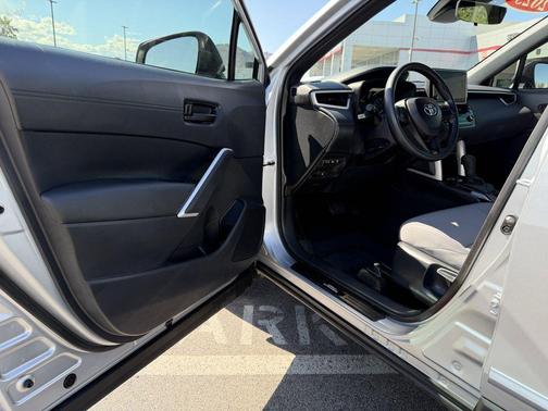 Sonic Silver 2025 Toyota Corolla Cross Hybrid S