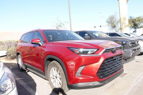 Ruby Flare Pearl 2025 Toyota Grand Highlander XLE