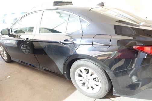 Midnight Black Metallic 2025 Toyota Camry LE