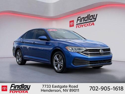 Blue Metallic 2022 Volkswagen Jetta 1.5T SE