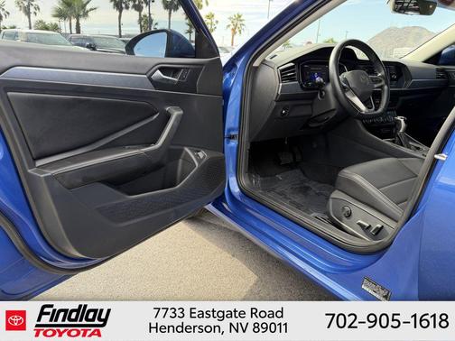 Blue Metallic 2022 Volkswagen Jetta 1.5T SE