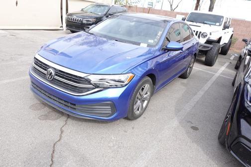Blue Metallic 2022 Volkswagen Jetta 1.5T SE