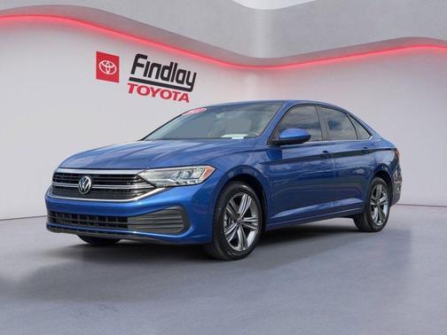 Blue Metallic 2022 Volkswagen Jetta 1.5T SE