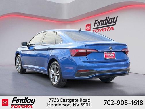 Blue Metallic 2022 Volkswagen Jetta 1.5T SE