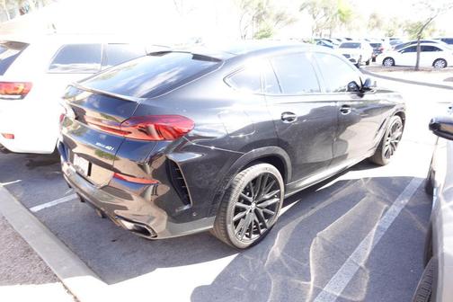 Black Sapphire Metallic 2024 BMW X6 xDrive40i