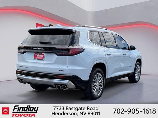 Glacier White Tricoat 2026 GMC Acadia Denali