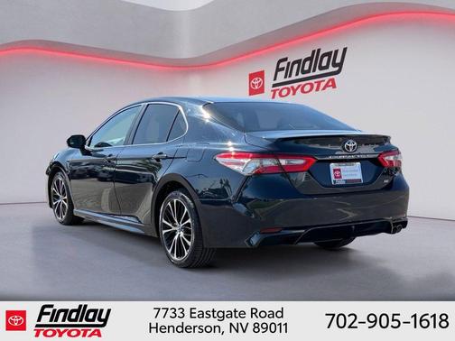 Galactic Aqua Mica 2018 Toyota Camry SE