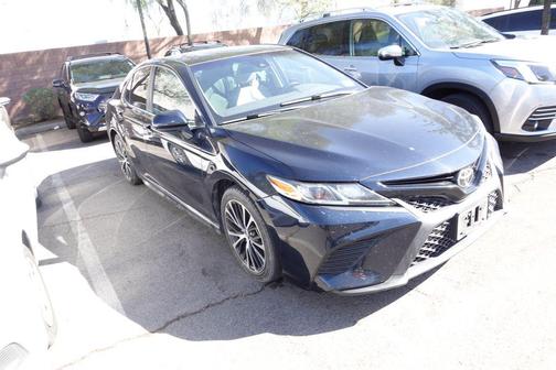 Galactic Aqua Mica 2018 Toyota Camry SE