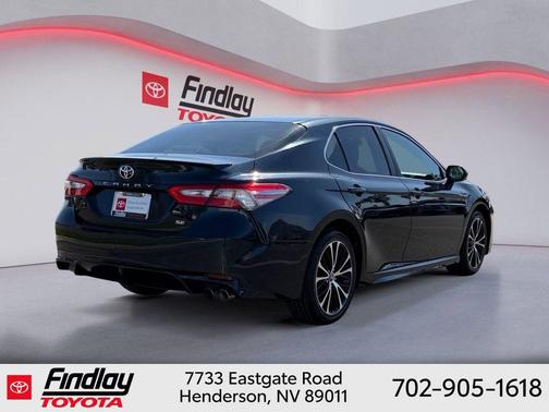 Galactic Aqua Mica 2018 Toyota Camry SE