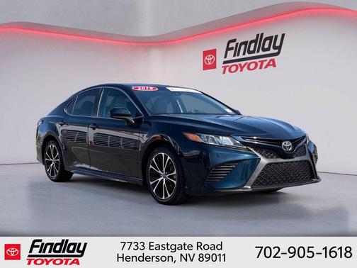 Galactic Aqua Mica 2018 Toyota Camry SE