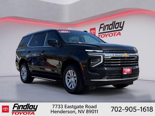 Black 2025 Chevrolet Tahoe LT