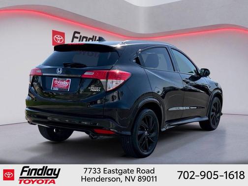 Crystal Black Pearl 2021 Honda HR-V AWD Sport