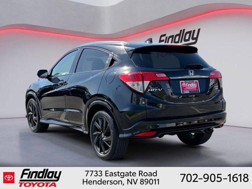 Crystal Black Pearl 2021 Honda HR-V AWD Sport