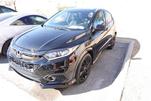 Crystal Black Pearl 2021 Honda HR-V AWD Sport