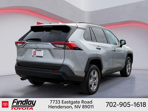 Silver Sky Metallic 2025 Toyota RAV4 XLE