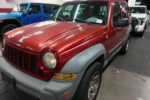Inferno Red Crystal Pearlcoat 2006 Jeep Liberty Sport
