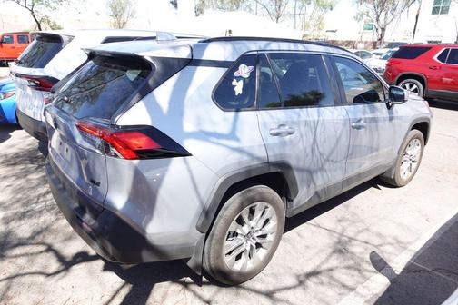 Silver Sky Metallic 2025 Toyota RAV4 XLE Premium