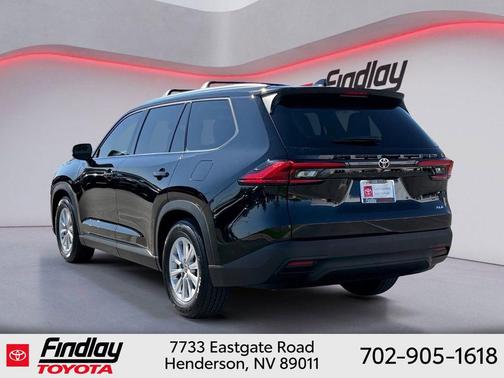 Midnight Black Metallic 2024 Toyota Grand Highlander XLE