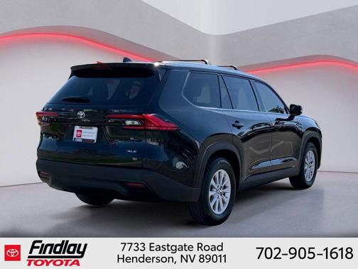 Midnight Black Metallic 2024 Toyota Grand Highlander XLE
