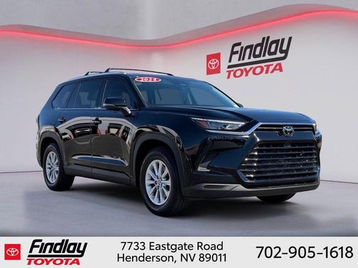 Midnight Black Metallic 2024 Toyota Grand Highlander XLE